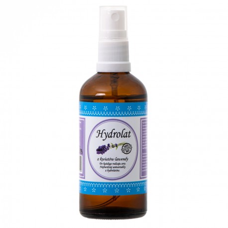 Naturalny Hydrolat z Kwiatów Lawendy 100 ml