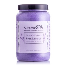 pieniąca sól do kąpieli KWIAT LAWENDY, 500 g