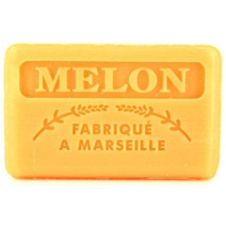 Mydło marsylskie z masło shea Słodki Melon, 125 g