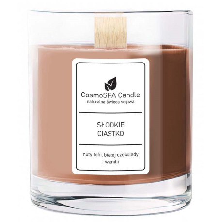 ZAPACHOWA ŚWIECA SOJOWA SŁODKIE CIASTKO 180 G