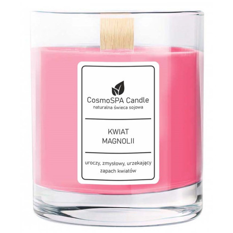 Zapachowa świeca sojowa Kwiat Magnolii 180 g