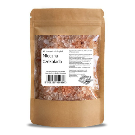 NATURALNA SÓL Z MORZA MARTWEGO MLECZNA CZEKOLADA 100 G, PIĘKNY ZAPACH