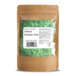 NATURALNA SÓL Z MORZA MARTWEGO ZIELONA HERBATA&KIWI, 100 G